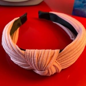 Pale Pink Twist Knot Headband